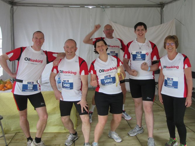  50 Oiltanking employees gave their all in the 10-mile run 50 Oiltanking employees gave their all in the 10-mile run