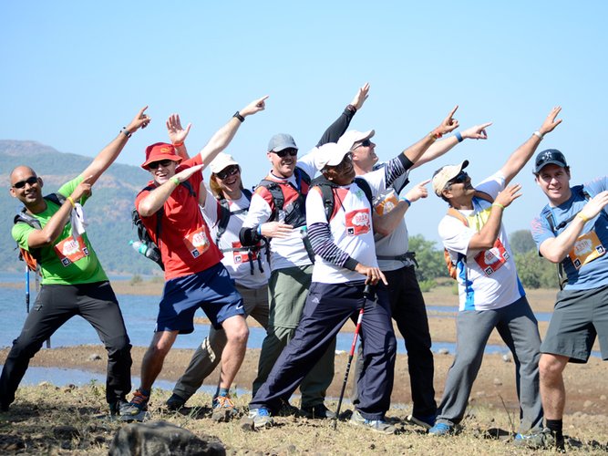 IOT and Oiltanking employees persevered for a good cause on the Oxfam Trailwalker